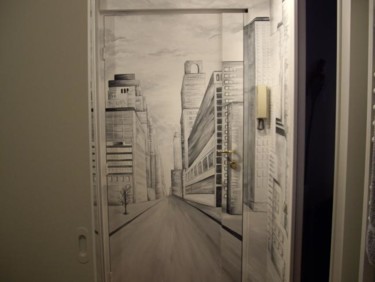 「New York」というタイトルの絵画 Gilionneによって, オリジナルのアートワーク
