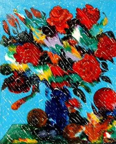 제목이 "Bouquet aux arômes…"인 미술작품 Charles Carson로, 원작, 아크릴