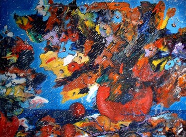 제목이 "Bouquet de fleurs -…"인 미술작품 Charles Carson로, 원작, 아크릴