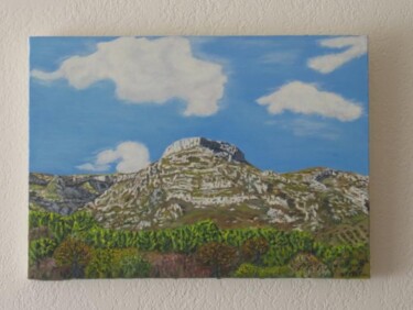 Painting titled "marseille le garlab…" by Gérard Sardou, Original Artwork