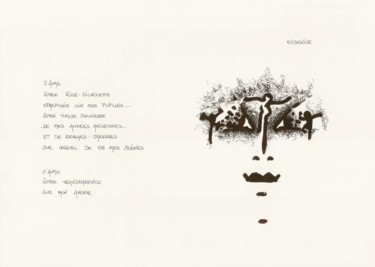 Dessin intitulée "évidence" par Patou.B, Œuvre d'art originale