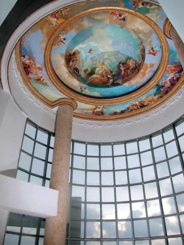 Painting titled "Cupula" by Rafael Espitia Perea, Original Artwork