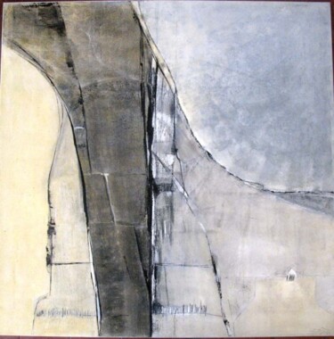 Painting titled "quiétude près de l'…" by Esteves De Cooman, Original Artwork, Oil