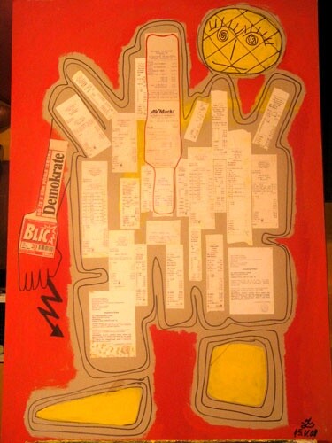 Malerei mit dem Titel "consumer" von Zoran Komatinović, Original-Kunstwerk