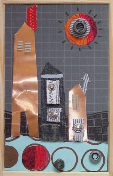 Peinture intitulée ""BELLE JOURNEE"" par Catherine Suchocka, Œuvre d'art originale