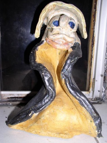 Sculpture intitulée "Flammes" par Johnluca, Œuvre d'art originale