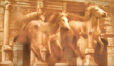 Painting titled "No Title" by Gérard Di-Maccio, Original Artwork