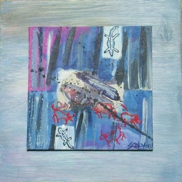 Peinture intitulée "Scaly 5" par Scaly, Œuvre d'art originale