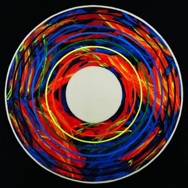 Pittura intitolato "Sandalphon" da Leonilde Carabba, Opera d'arte originale