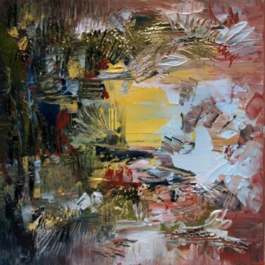 Peinture intitulée "Autochtone" par Muriel Cayet, Œuvre d'art originale, Huile