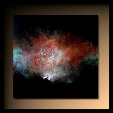 「Abstraction M09」というタイトルの絵画 Tehosによって, オリジナルのアートワーク, オイル