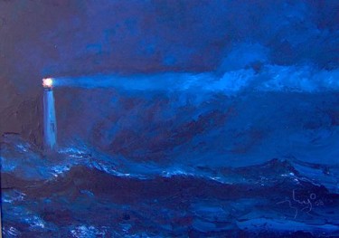 Pintura titulada "Tempest" por Ugo Paccioretti, Obra de arte original