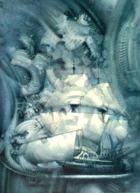 Painting titled "No Title" by Gérard Di-Maccio, Original Artwork