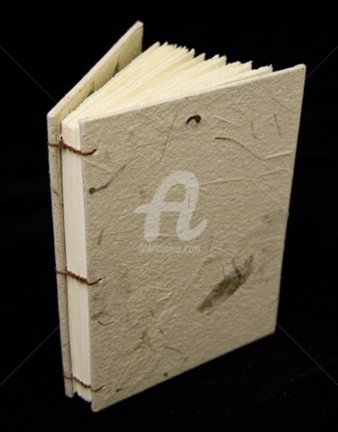Artisanat intitulée "Carnet" par Chantal Gagné, Œuvre d'art originale