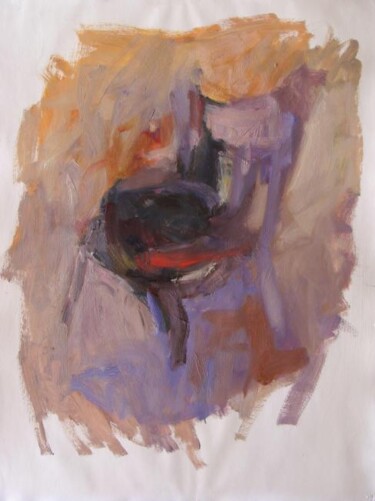 Peinture intitulée "D'innombrables heur…" par Sandrine Wely, Œuvre d'art originale