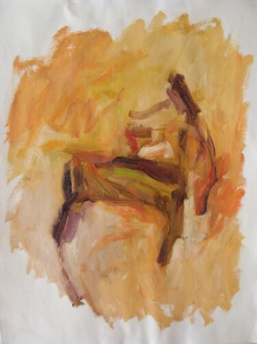 Peinture intitulée "En marche" par Sandrine Wely, Œuvre d'art originale