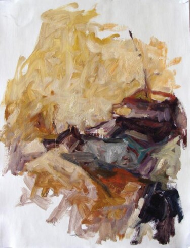 Peinture intitulée "Ils me mènent là" par Sandrine Wely, Œuvre d'art originale