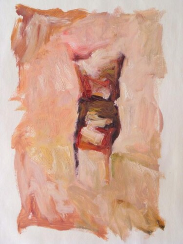 Peinture intitulée "La blessure" par Sandrine Wely, Œuvre d'art originale