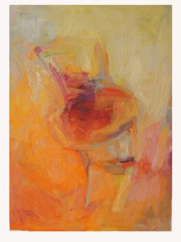 Peinture intitulée "L'heure des crayons…" par Sandrine Wely, Œuvre d'art originale, Huile Monté sur artwork_cat.