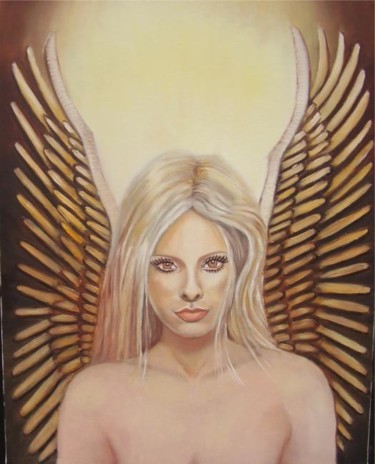 Peinture intitulée "BELISAMA" par Alix, Œuvre d'art originale, Huile