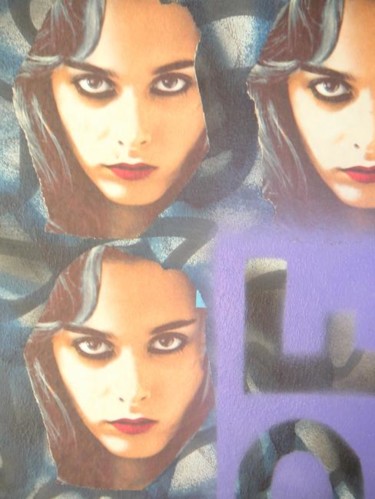 Peinture intitulée "Détail ECTYPE 1" par Toytoy, Œuvre d'art originale
