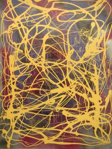 Peinture intitulée "POPO 1" par Toytoy, Œuvre d'art originale