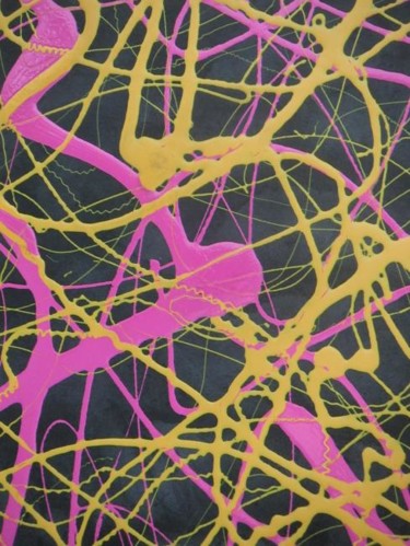 Peinture intitulée "Détail" par Toytoy, Œuvre d'art originale
