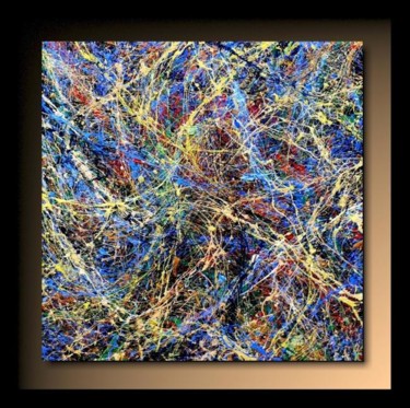 「Abstraction P155」というタイトルの絵画 Tehosによって, オリジナルのアートワーク