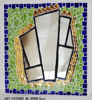 Sculpture titled "Art Mirror #3" by Ruta Sevo, Original Artwork
