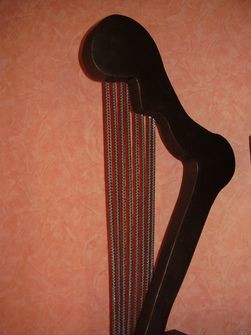 Sculpture intitulée "LA HARPE" par Alix, Œuvre d'art originale, Autre