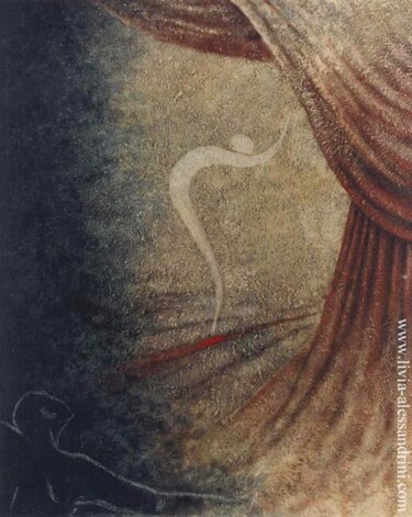 Peinture intitulée "EL DUENDE" par Livia Alessandrini, Œuvre d'art originale
