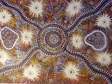 Painting titled "Malu red kangaroo &…" by Justin Ronberg, Original Artwork