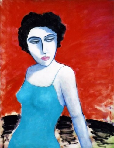 Painting titled "Turk Nr. 2" by Bradley Owen, Original Artwork