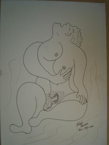 desenhos_romeo_031.jpg Desenho intitulada "desenhos_romeo_031.…" por Romeo Zanchett, Obras de arte originais