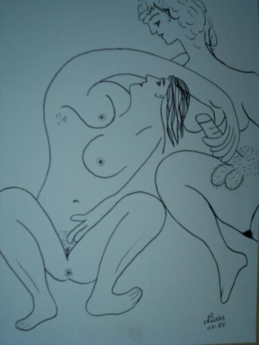 desenhos_romeo_037.jpg Desenho intitulada "desenhos_romeo_037.…" por Romeo Zanchett, Obras de arte originais