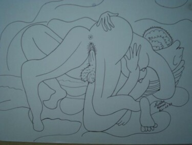 desenhos_romeo_038.jpg Desenho intitulada "desenhos_romeo_038.…" por Romeo Zanchett, Obras de arte originais