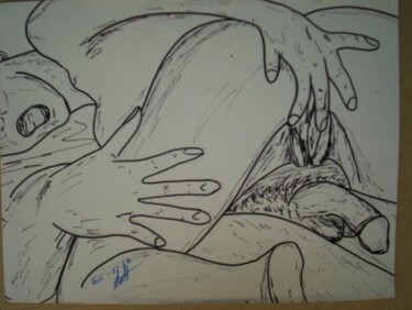 desenhos_romeo_016.jpg Pintura intitulada "desenhos_romeo_016.…" por Romeo Zanchett, Obras de arte originais