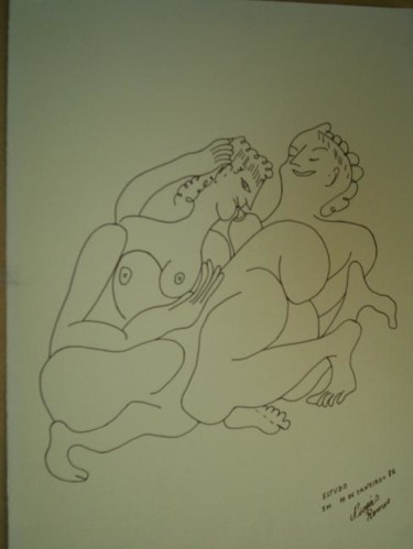 desenhos_romeo_034.jpg Pintura intitulada "desenhos_romeo_034.…" por Romeo Zanchett, Obras de arte originais