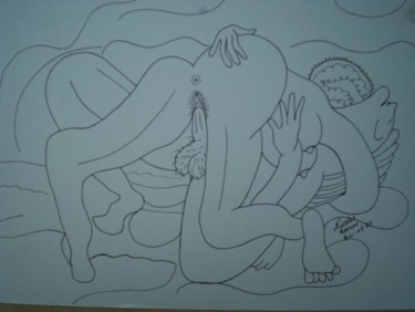 desenhos_romeo_038.jpg Pintura intitulada "desenhos_romeo_038.…" por Romeo Zanchett, Obras de arte originais