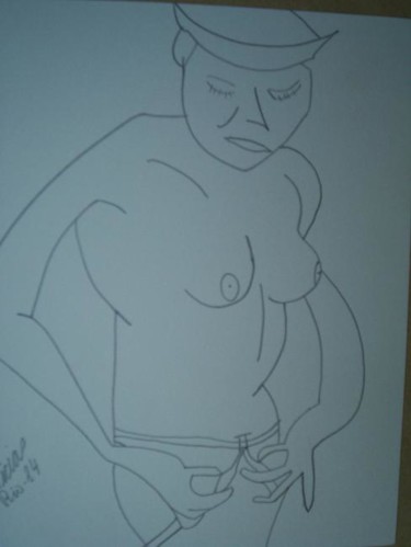 desenhos_romeo_040.jpg Pintura intitulada "desenhos_romeo_040.…" por Romeo Zanchett, Obras de arte originais