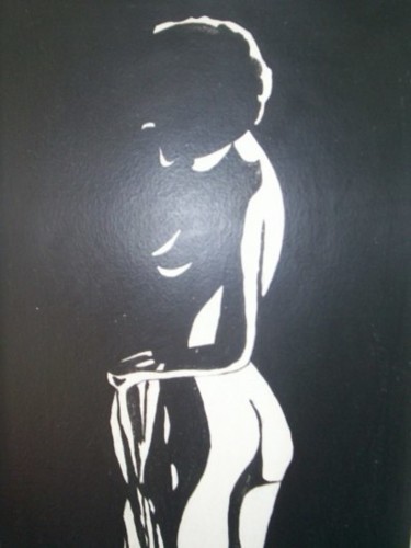 Pintura intitulada "MULHER APÓS O BANHO…" por Romeo Zanchett, Obras de arte originais