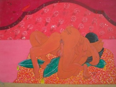 Pintura intitulada "INSPIRAÇÃO PICASSO…" por Romeo Zanchett, Obras de arte originais