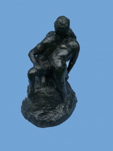 Pintura intitulada "O BEIJO" por Romeo Zanchett, Obras de arte originais