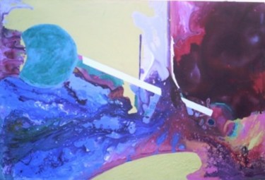 Pintura intitulada "ABSTRATO" por Romeo Zanchett, Obras de arte originais