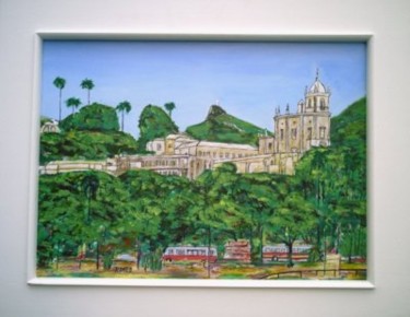 Pintura intitulada "OUTEIRO DA GLORIA -…" por Romeo Zanchett, Obras de arte originais