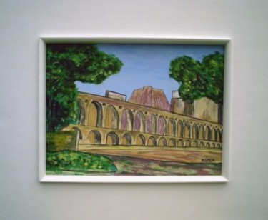 Pintura intitulada "ARCOS DA LAPA - RIO…" por Romeo Zanchett, Obras de arte originais
