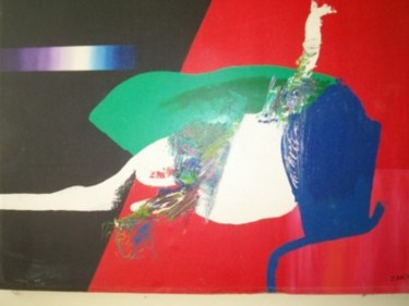 Pintura intitulada "ABSTRATO" por Romeo Zanchett, Obras de arte originais