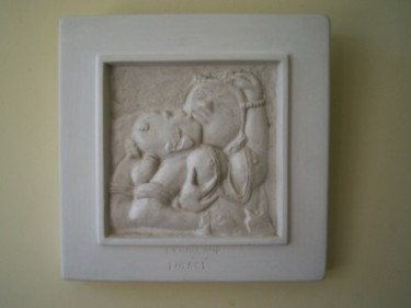Pintura intitulada "ENLACE - ESCULTURA…" por Romeo Zanchett, Obras de arte originais