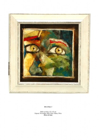 Painting titled "Bris d'âme" by Barbara E.Lezmy, Original Artwork