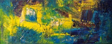 Painting titled "Arles 1888" by Muriel Cayet, Original Artwork
